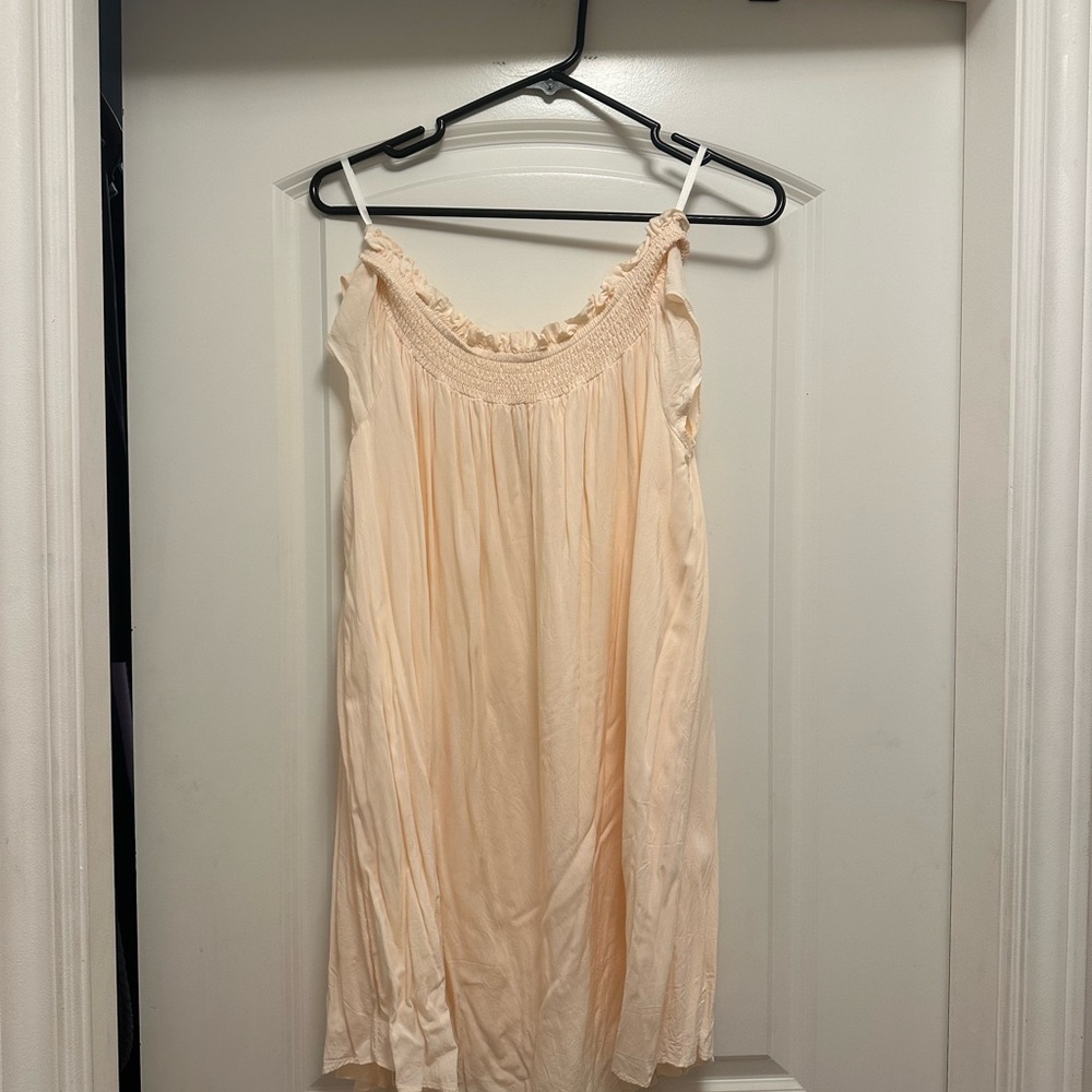 Aritzia Sunday Best Off the Shoulder Sun Dress